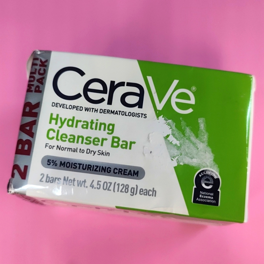 CeraVe® Hydrating Cleanser Bar (2 pack)